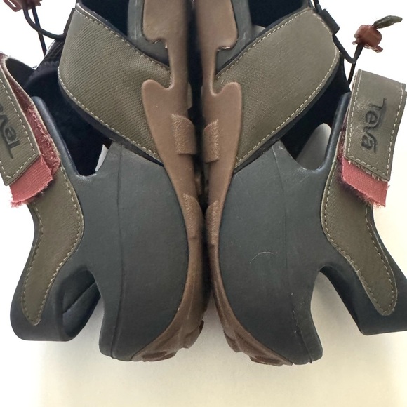 Teva Flintwood Fisherman Outdoor Walking Sandal, Light Brown, Size 12 - Picture 6 of 10